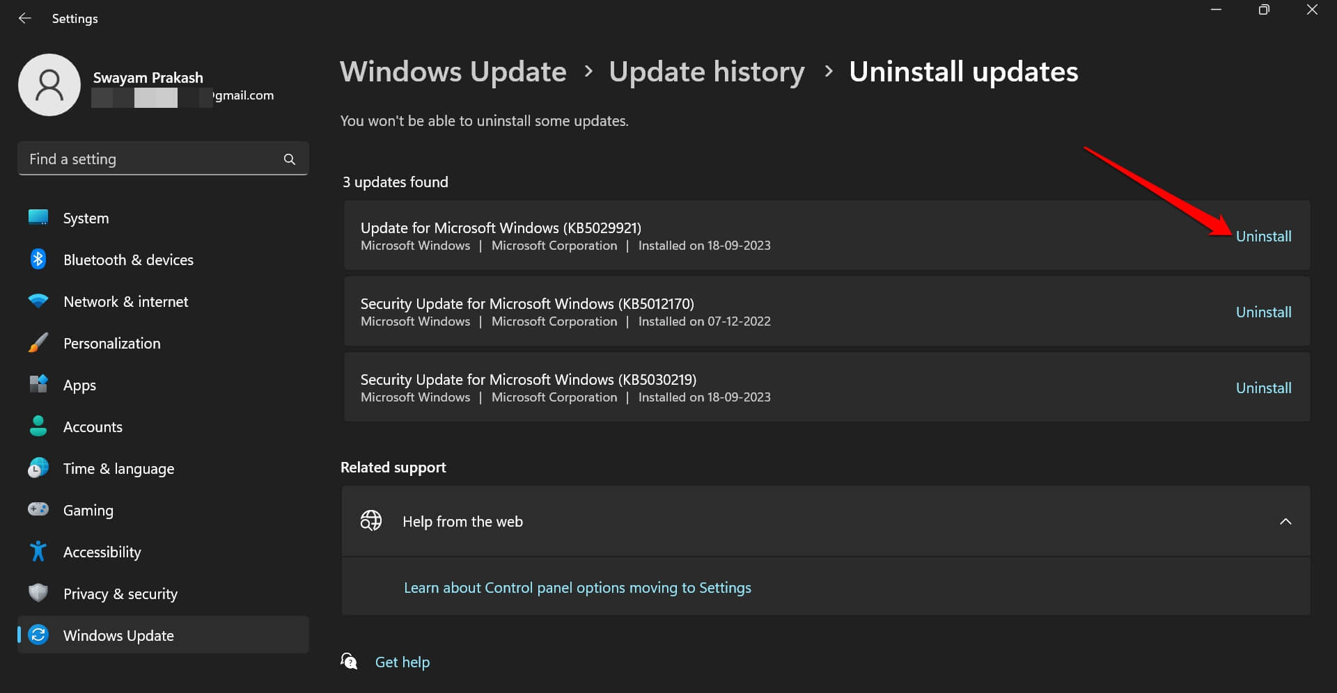 Fix Windows 11: Same Update Keeps Installing on PC 18 uninstall software update