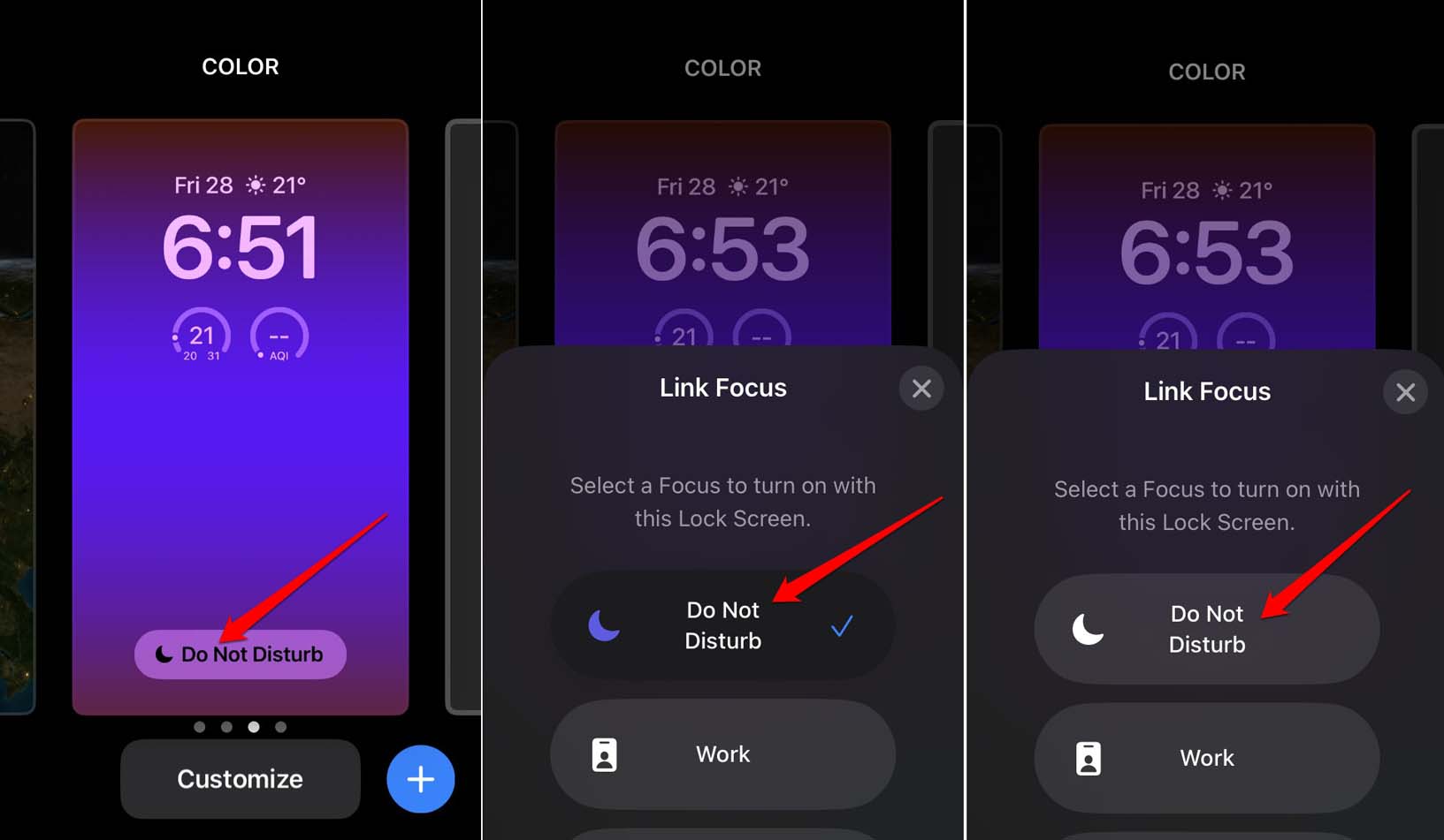 Fixed: Lock Screen Music Player Not Showing/Working on iPhone 7 unlink focus mode from lock screen widget