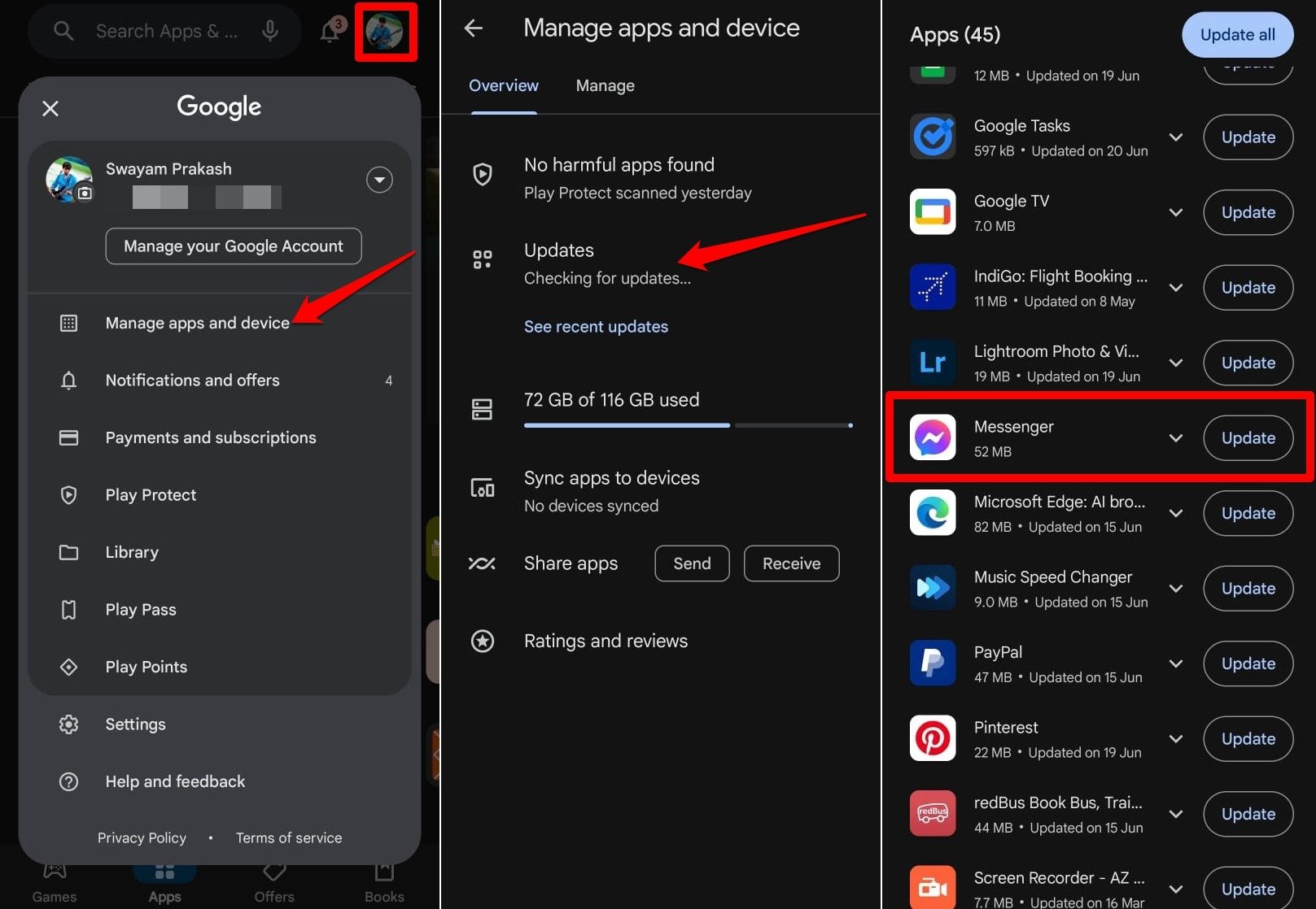 How to Fix 'Your Message was Not Sent' Error on Messenger? 2 update Facebook Messenger app