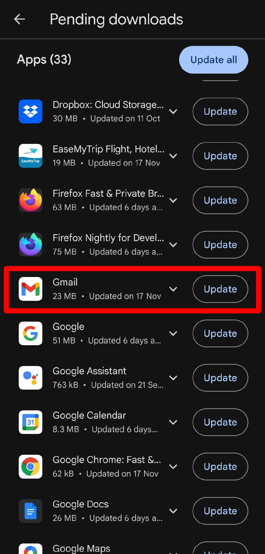 How to Fix Gmail Not Showing Images in Attachment 3 update Gmail app