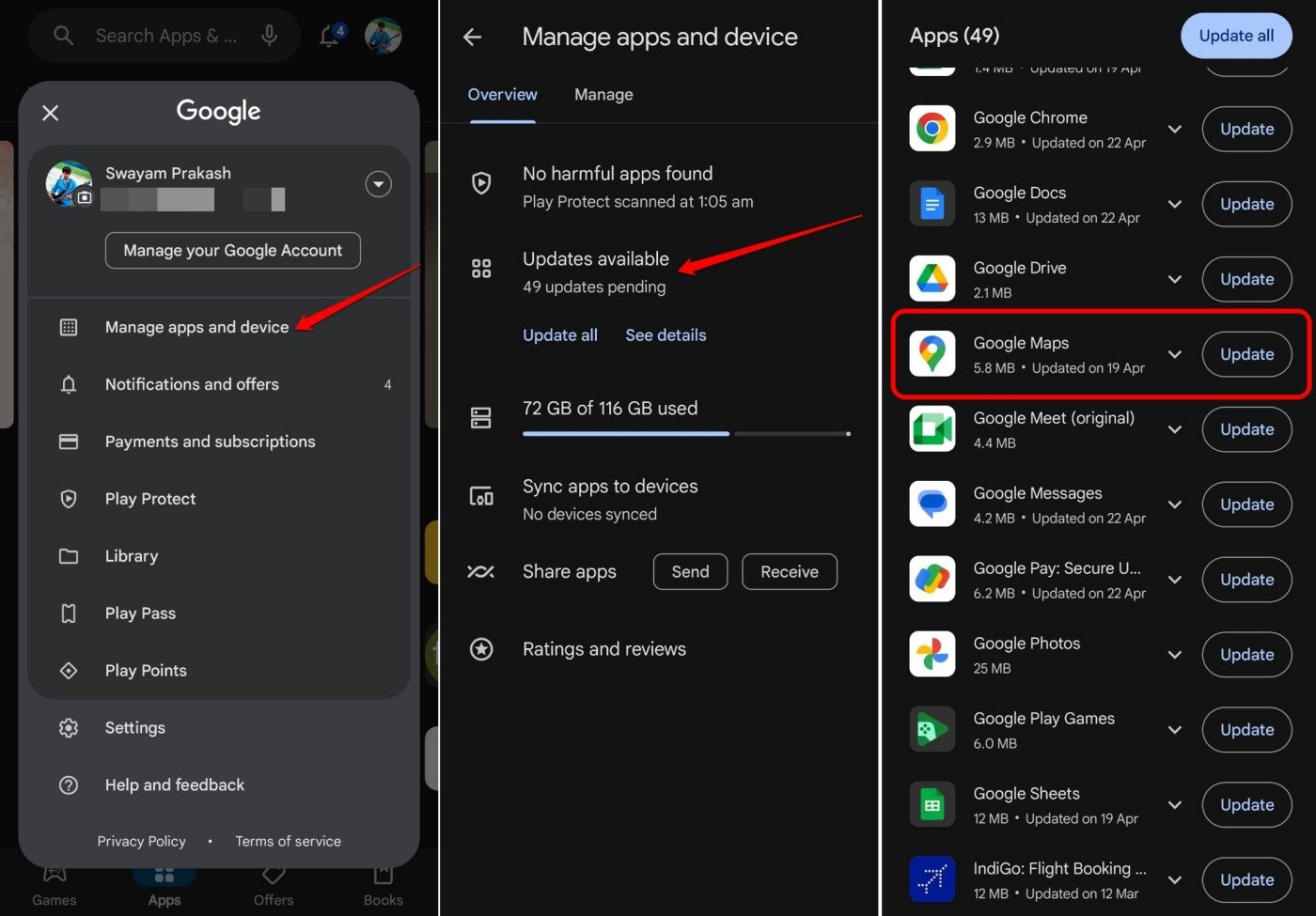 How to Fix Dark Mode Not Working in Google Maps 2 update Google Maps on Android
