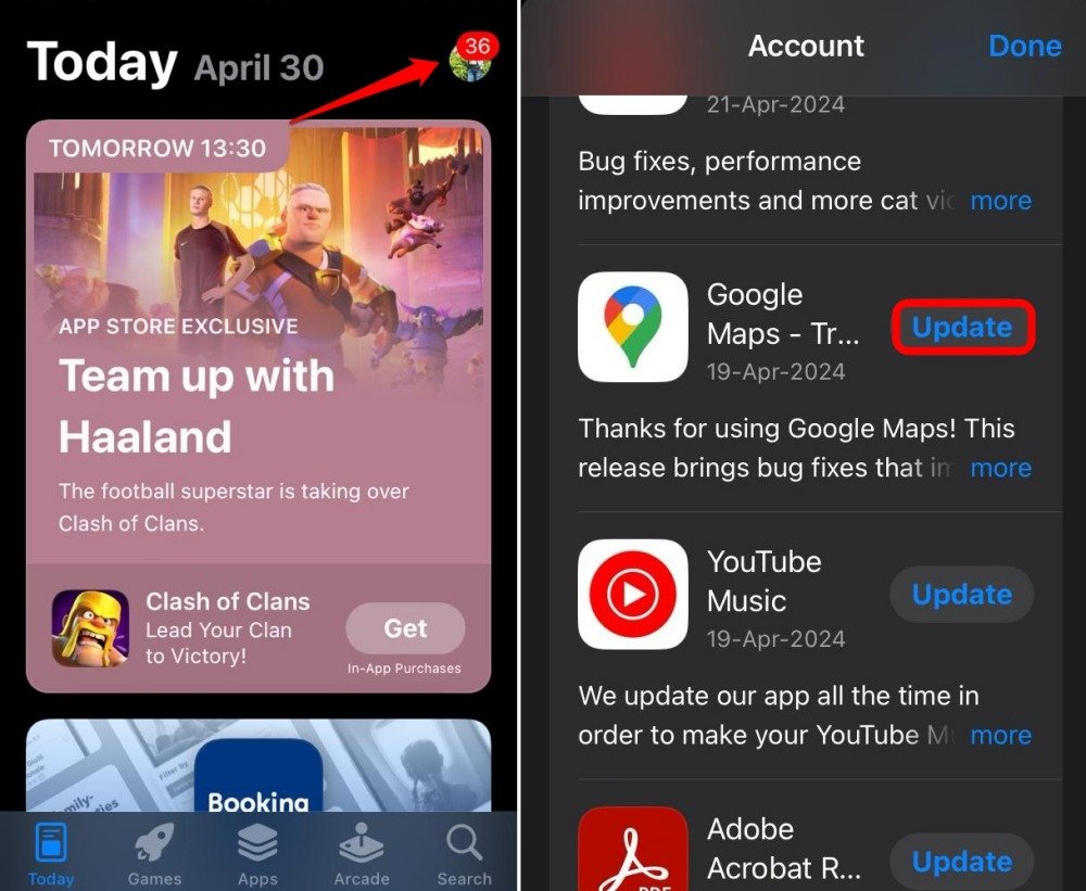 How to Fix Dark Mode Not Working in Google Maps 3 update Google Maps on iPhone