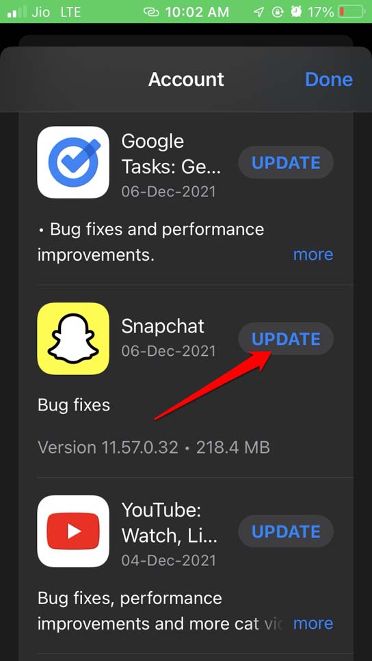 How to Fix Snapchat Not Showing Messages on Android and iPhone? 5 update Snapchat app