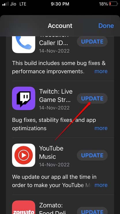 How to Fix Twitch Not Working on iPhone? 2 update Twitch iOS