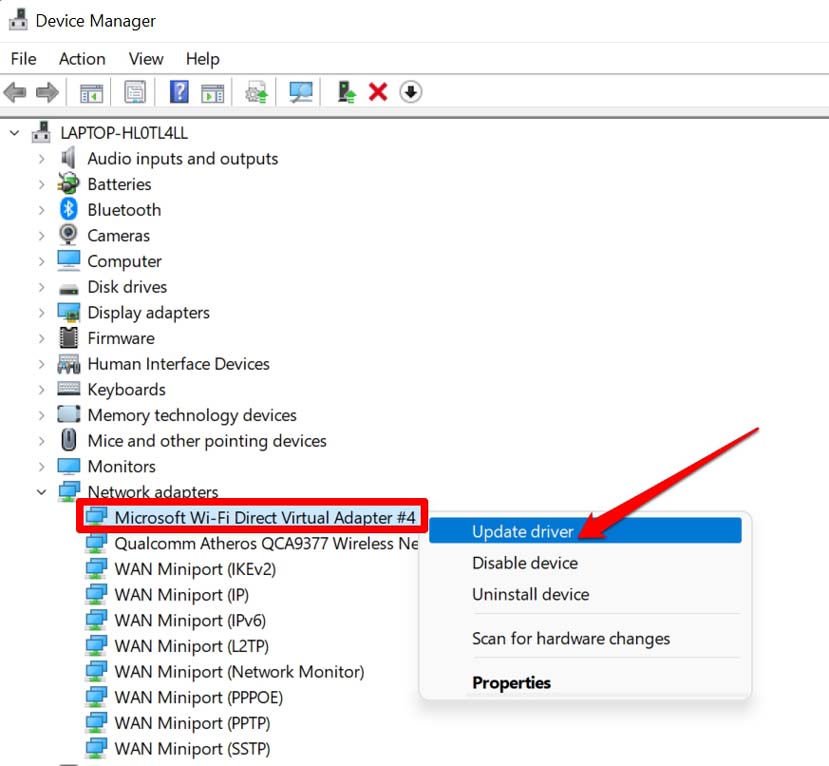 How to Fix WiFi Option Missing on Windows 11? 7 update WiFi adapter driver