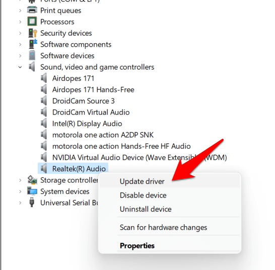 5+ Ways to Fix the Audio Issues in Windows 11 12 update audio driver fix the audio issues in windows 11