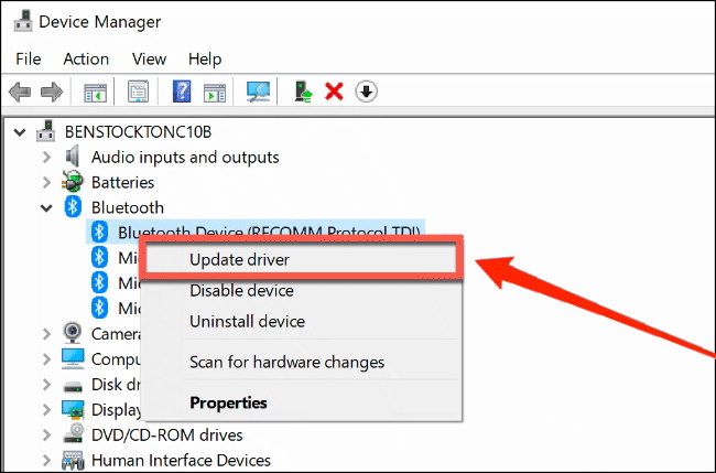 How to Fix Android Not Connecting to Windows 11 Bluetooth? 20 update blueooth driver