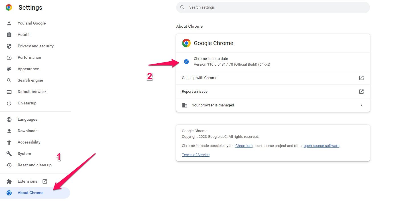 How to Fix Facebook Error Performing Query in Desktop? 8 Update Your Browser