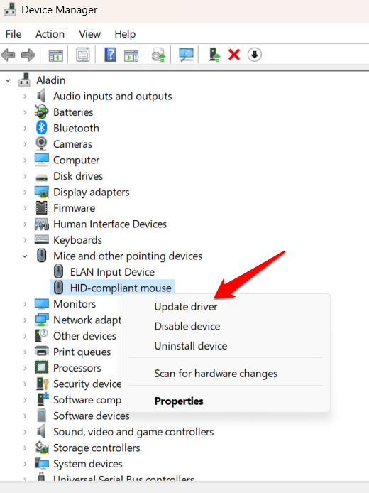 How to Fix Drag and Drop Not Working on Windows 11? 7 Update Driver Mouse