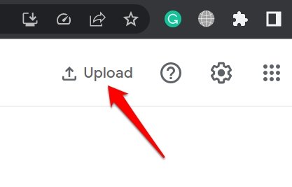 upload option in Google Lens