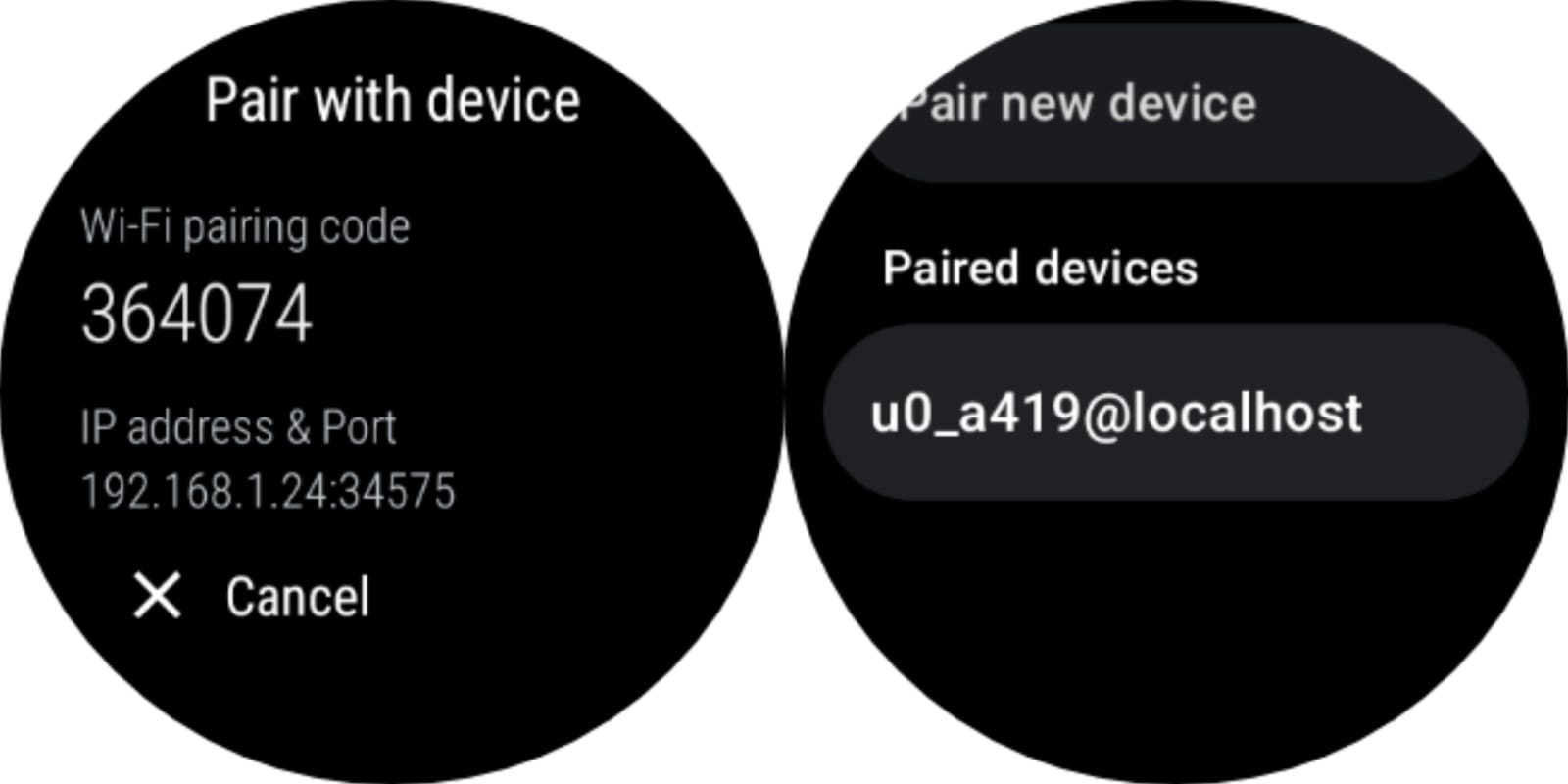 How to Sideload APK on WearOS Watch: Samsung, OnePlus, Google 6 use the pairing code to pair