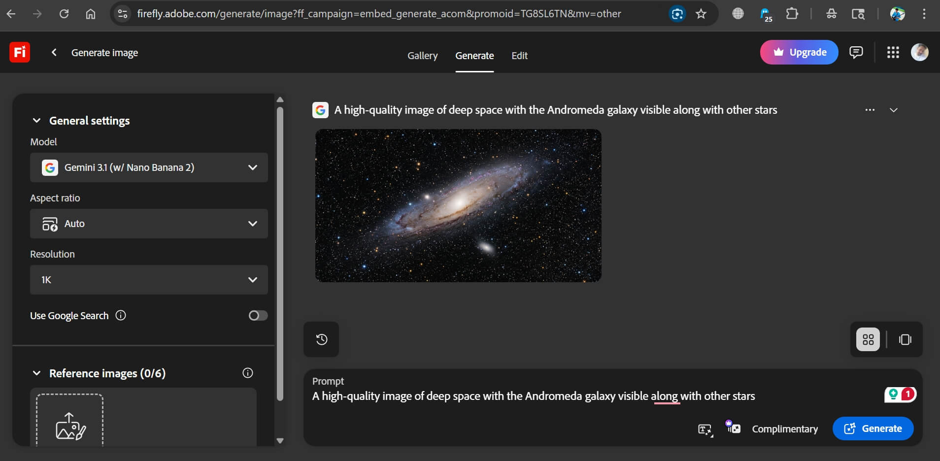 I tried every free AI Image generator for a month and here's what I found 4 using Adobe Firefly to generate an AI image