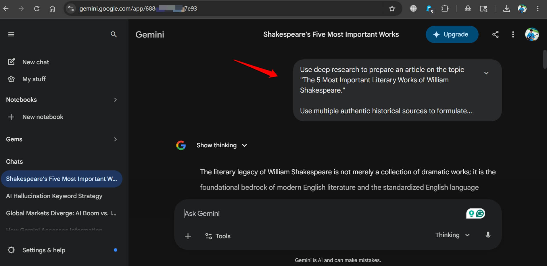 Students are using all three AI tools wrong and they should use this one first 4 using Gemini AI for literary research