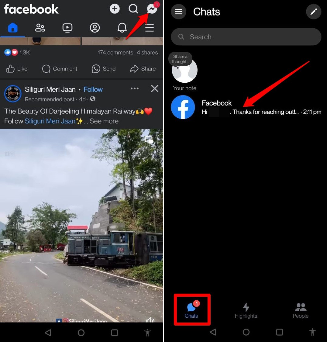 How to Find Unread Messages in Messenger 5 view unread messages on Messenger Android