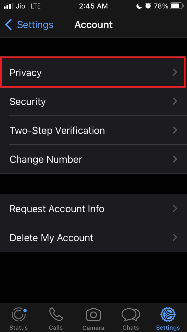 How to Hide Last Seen on WhatsApp for iPhone 9 whatsapp account privacy