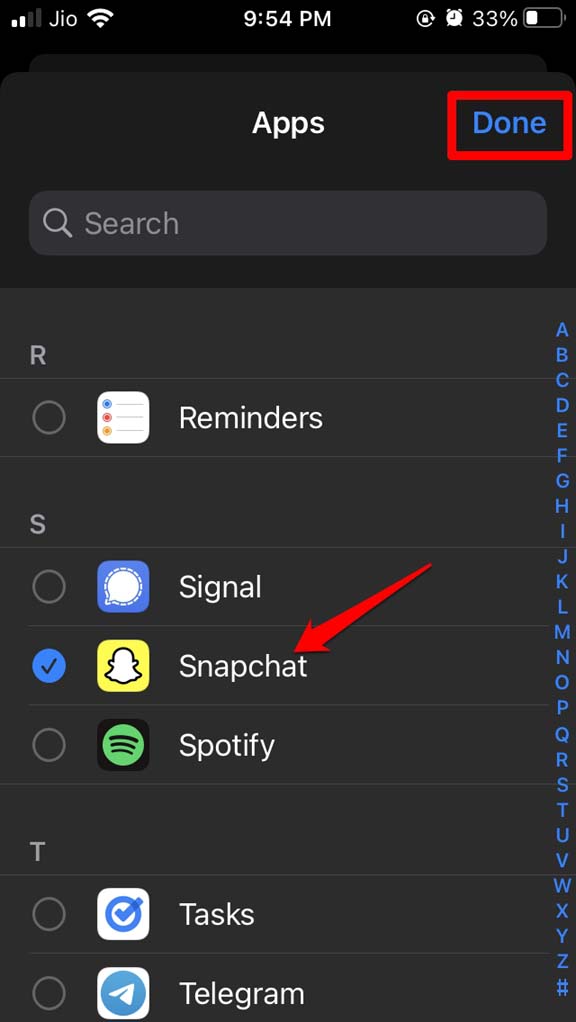 How to Fix Snapchat Notifications Not Working on iPhone 20 whitelist Snapchat from Focus Mode