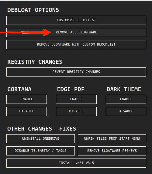 How to Remove Pre-installed Apps from Windows 11? 8 windows debloater gui