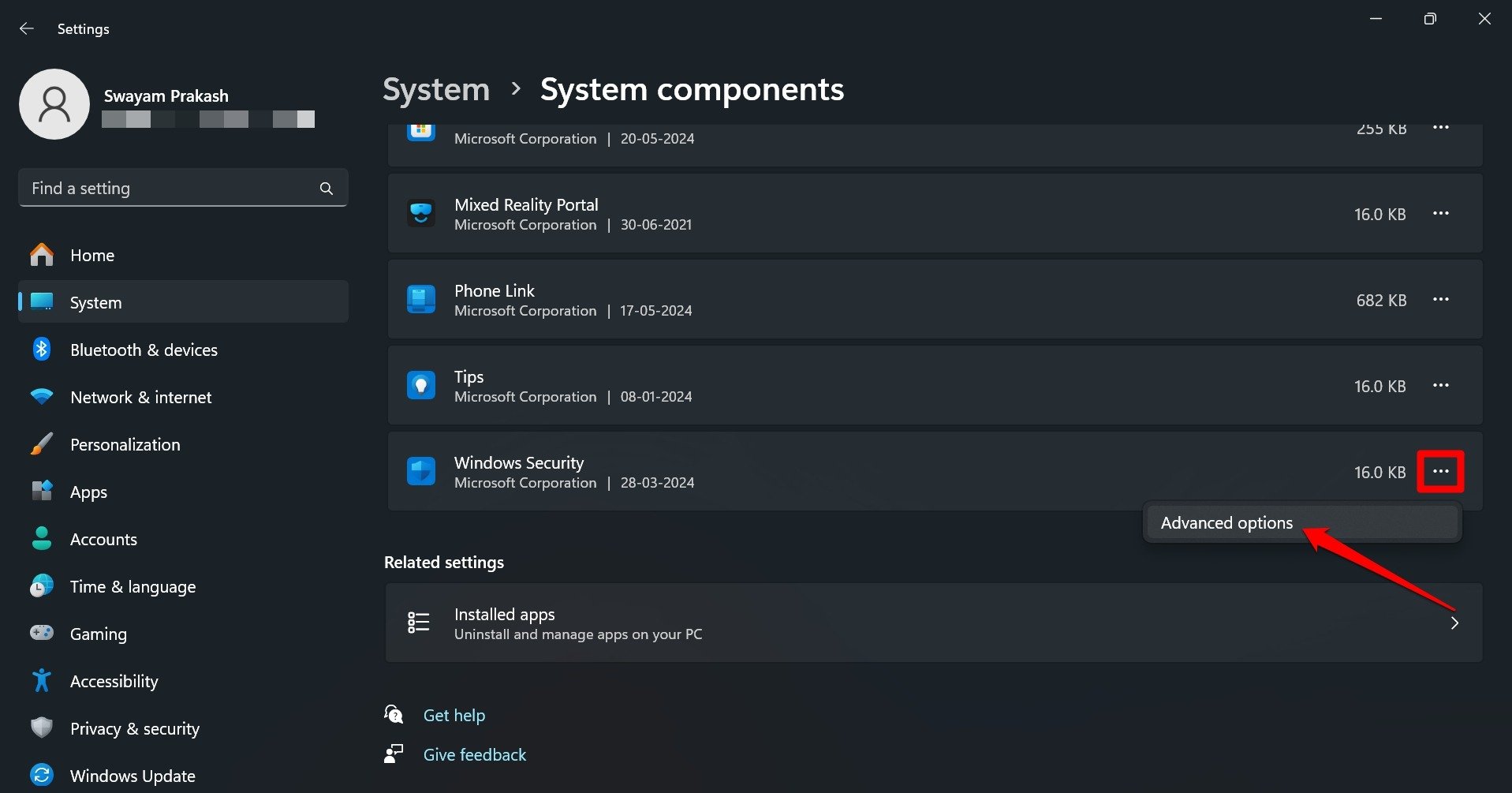 How to Fix Windows Security Protection History Missing in Windows 11 17 windows security advanced options