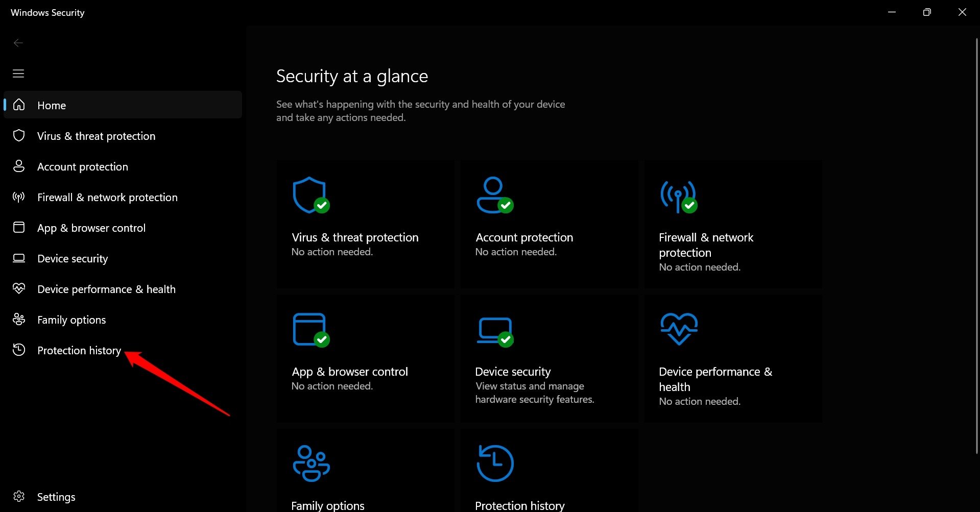 How to Fix Windows Security Protection History Missing in Windows 11 4 windows security protection history