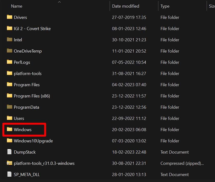 8 Best Ways to Open Services on Windows 11 12 windows system folder