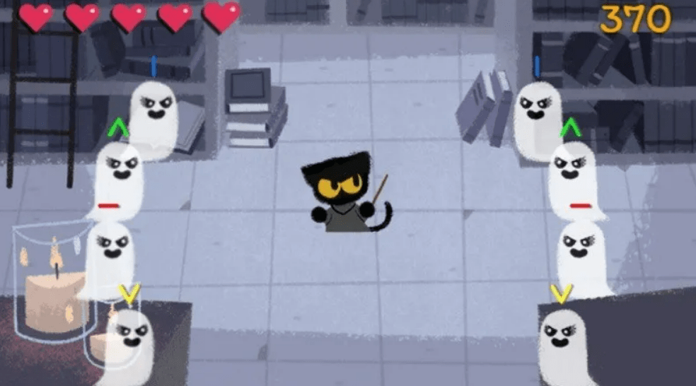20 Best Google Doodle Games 19 Magic Cat Academy